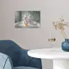 Hondjes - Badkuip - Badeendjes - Handdoeken poster papier klein -sfeer3