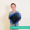 Sterren - Kleurrijk - Lichtgevende kernen Kinderrugzak - Blauw middel -sfeer1_NL
