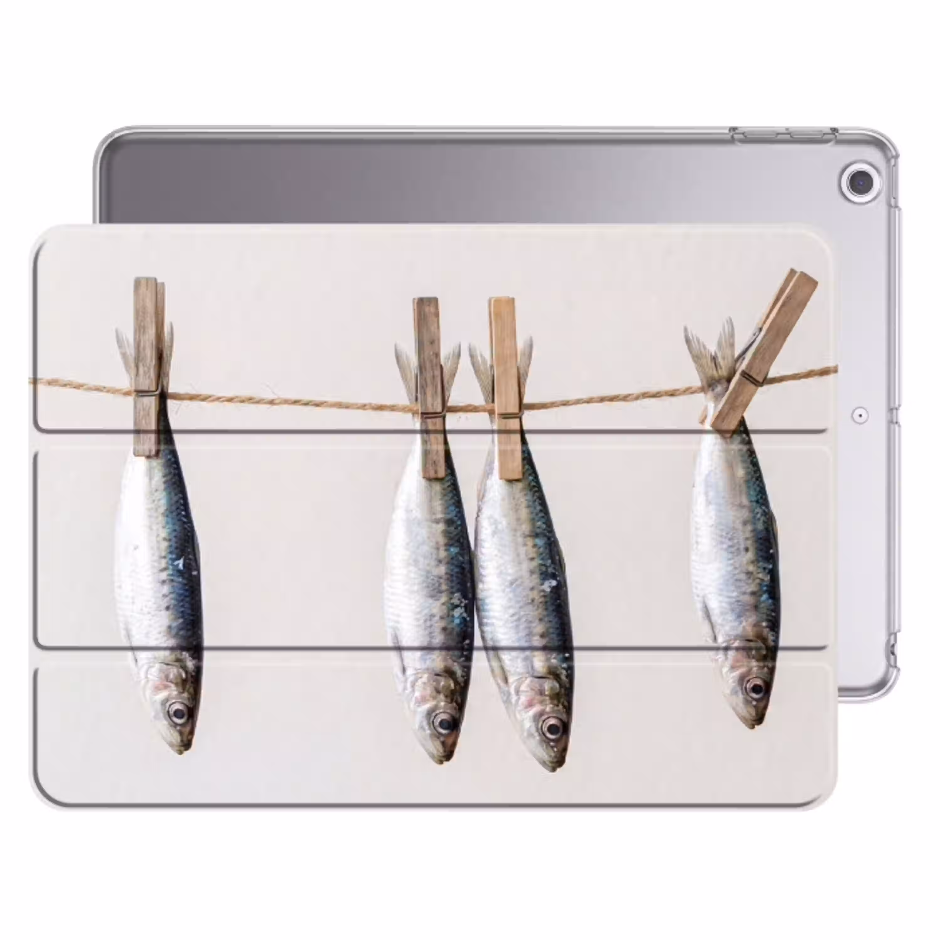 Vis - Hangend - Eten Apple iPad 2017 middel -threedimensional_3d_global