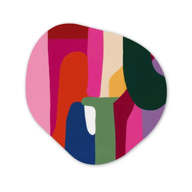 Organisch schilderij forex - Kleurvakken - Recht - Rond - Abstract