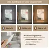 Wabi sabi - Beige - Plant Light Box met kabel (Tafellamp) klein -USP_lichtkleurNL