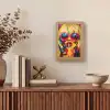 Zonnebril - Roze - Vrouw - Rietje Light Box met kabel (Tafellamp) klein -sfeer2