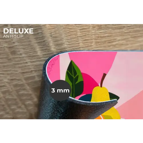 Fruit - Abstracte achtergrond - Roze Placemat vinyl groot -closeup