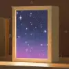 Hemel - Sterren - Blauw Light Box met kabel klein -zzz_3d_website
