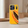 Papaja - Oranje - Topisch Telefoonhoesje iPhone 17 Pro klein -sfeer2