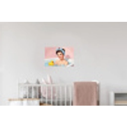 Badkamer - Eend - Blauw Muursticker klein -kinderkamer