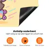 Pinguïn - Rolschaatsen - Geel - Energiek Inductie beschermer vinyl 3mm klein -zzzzzzz-td-onderkant