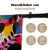 Vormen - Stippen - Kleurrijk Wandkleed katoen klein -sfeer2
