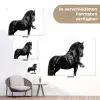 Fries - Hengst - Modern tuinposter los doek klein -Xsfeer9_DE