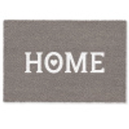 Home - Tekst - Taupe Deurmat klein -zkaufland3d