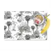 Jungle - Dieren - Grijs Placemat vinyl groot 368 -zzzproduct_Kitchenyeah-website
