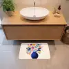 Vaas - Bloemen - Boeket Badmat klein -sfeer1