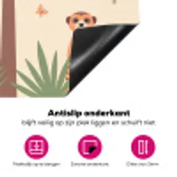 Dieren - Tropisch - Safari - Kleurrijk Inductie beschermer vinyl 3mm klein -wsfeer4_website
