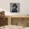 Hond - Krullen - Zonnebril - Wijn plexiglas 5mm klein -sfeer4