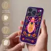 Kever - Felgekleurd - Bloemen - Bladeren Telefoonhoesje iPhone 17 Pro klein -sfeer3_NL