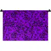 Panterprint - Paars - Patroon Wandkleed katoen klein 269 -zz3d