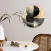 Cirkels - Schaduw - Abstract Wandcirkel plexiglas klein -sfeer4