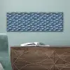Klein - Oceaan - Golven - Blauw canvas 2cm klein 828 -sfeer4