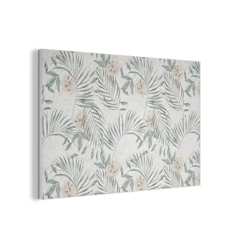 Bohemian - Bladeren - Bloemen - Tropisch PET vilt middel -3d