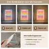 Educatief - Dagen van de week - Eenhoorn - Leren - Meisjes Light Box met kabel klein -USP_lichtkleurNL