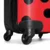 Dierenportret - Lieveheersbeestje - rood Koffer - NBS - Handbagage middel -wiel