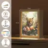 Tijger - Bloemen - Jungle - Dieren Light Box met kabel klein -USP_NL