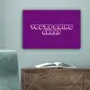 You're doing great - Paars - Bubble letters canvas 2cm klein -sfeer4
