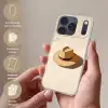 Hoed - Minimalistisch - Schaduw - Beige Telefoonhoesje iPhone 17 Pro klein -sfeer3_NL