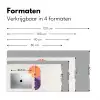 Cirkels - Abstract - Paars Muismat XXL klein -sfeer5