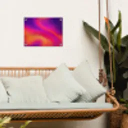 Abstract - Patroon - Kleurverloop tuinposter los doek klein -sfeer7