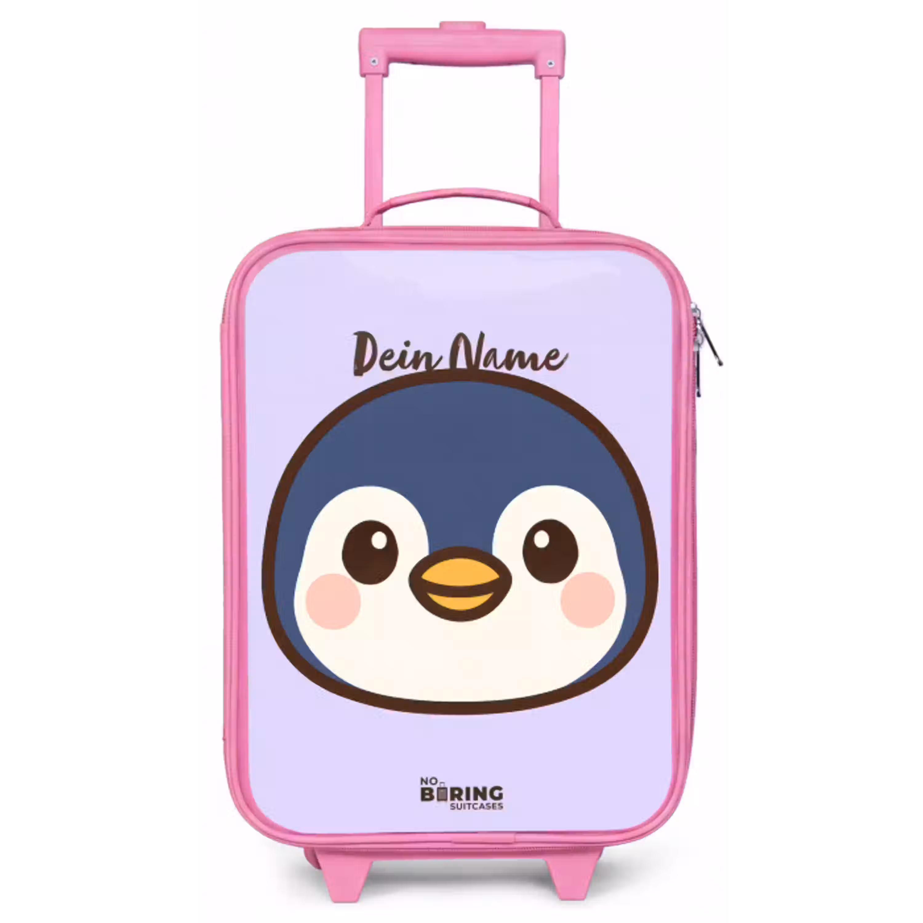 Pinguïn Kinderkoffer - Roze klein -zz3dotto