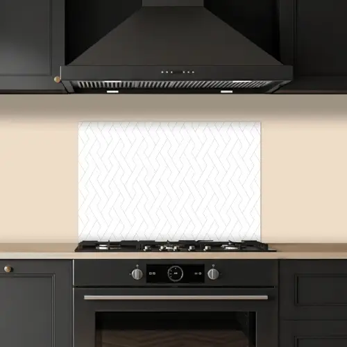 Grafisch - Patroon - Modern keuken achterwand spatscherm klein 900 -sfeer1