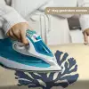 Blauw koraal - Vertakkingen - Beige Wandkleed katoen klein -sfeer9