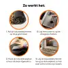 Camouflage - Aardetinten - Patroon Inductie beschermer vinyl 3mm klein 276 -zzzzzzz-td-werking