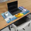 Creatief - Badeend - Kleurrijk Muismat XXL klein -sfeer1