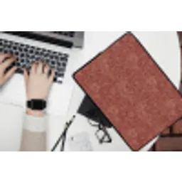Bloemen - Motief - Rood laptophoes neopreen klein 279 -bureau