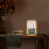 Vuurtoren - Duinlandschap - Zee Light Box met kabel (Tafellamp) klein -sfeer4