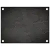Beton print - Industrieel - Zwart tuinposter los doek klein -3d