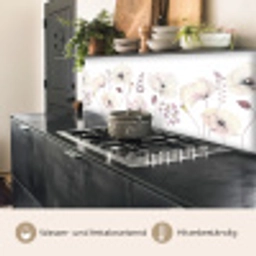 Bloemen - Pastel -  Planten - Wit keuken achterwand 2 middel -usp_DE