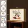 Wijnflessen - Takken - Sinaasappels Light Box met batterij (Wandlamp) middel -USP_websiteoverzichtNL
