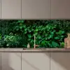 Natuur - Bos - Groen - Monstera keuken achterwand 2 middel zz_3dshopping