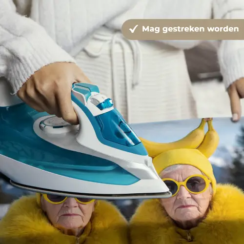Vrouwen - Bananen - Geel Wandkleed katoen klein -sfeer9