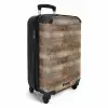 Verweerde houten planken met grillige noesten NBS - Handbagage koffer - Volwassenen Unisex middel -productfoto_3d
