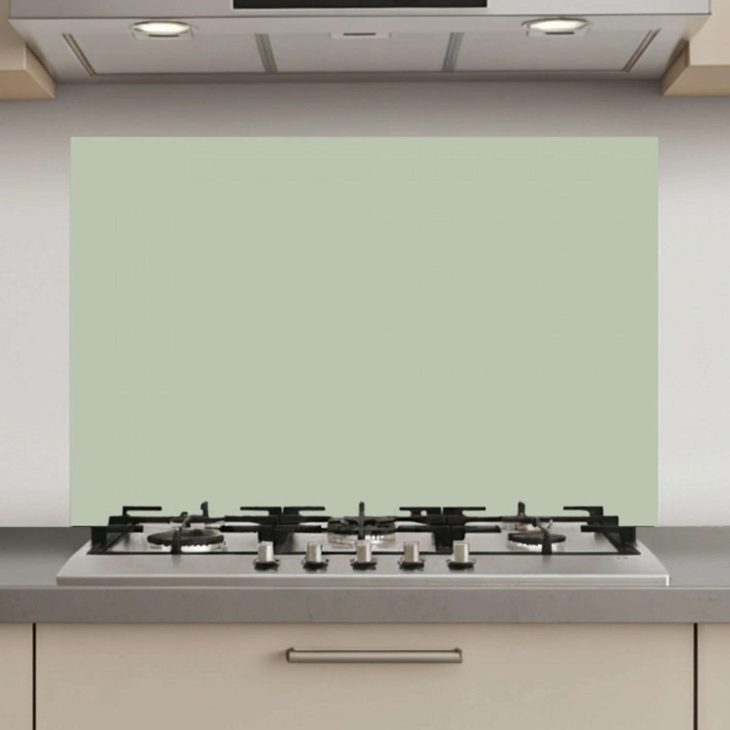 Mintgroen - Effen kleur keuken achterwand spatscherm klein 900 -3d_website