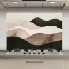 Abstract - Landschap - Golven - Crèmekleur keuken achterwand spatscherm klein -3d_website