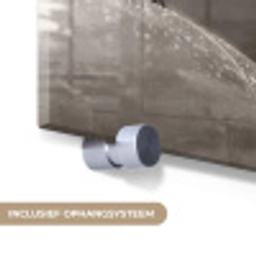 Eland - Auto - Gewei - Zwart - Wit plexiglas 5mm klein -zzsysteem_NL