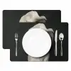 Modern - Vrouw - Hoed Placemat vinyl groot -zzsfeer2_Kitchenyeah-website