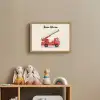 Brandweerwagen - Getekend - Rood Light Box met batterij (Wandlamp kind) middel -sfeer2_kind