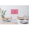 Hoorntje - Schepijs - Roze Muursticker klein -eettafel