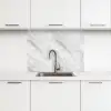 Klassiek - Marmer - Grijs keuken achterwand 2 middel 865 -3d